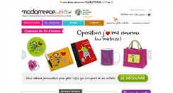 Desktop Screenshot of madamepopandkids.fr